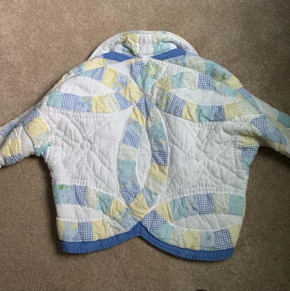 Handcrafted vintage quilt jacket - Picture 4 of 6